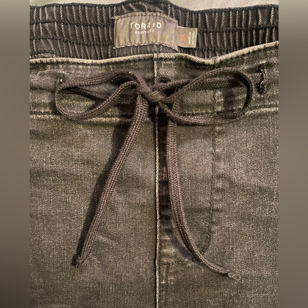 Torrid Drawstring Style Straight Jeans